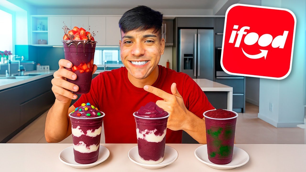 PEDI O MELHOR A&Ccedil;A&Iacute; E O PIOR A&Ccedil;A&Iacute; DO IFOOD
