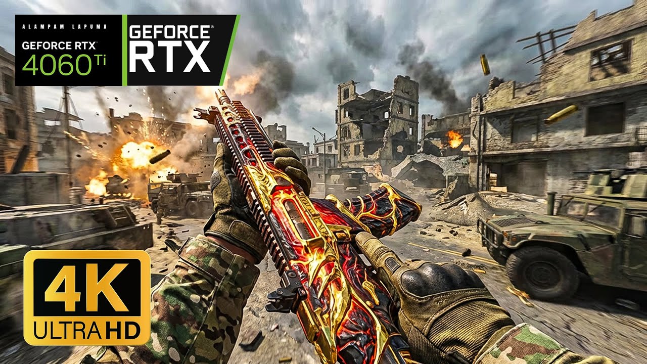 Realistic Graphic Call of Duty: Black Ops 6 Multiplayer Gameplay [4K]