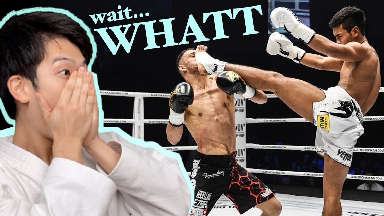Japanese Karate Sensei Reacts To KICKBOXING!