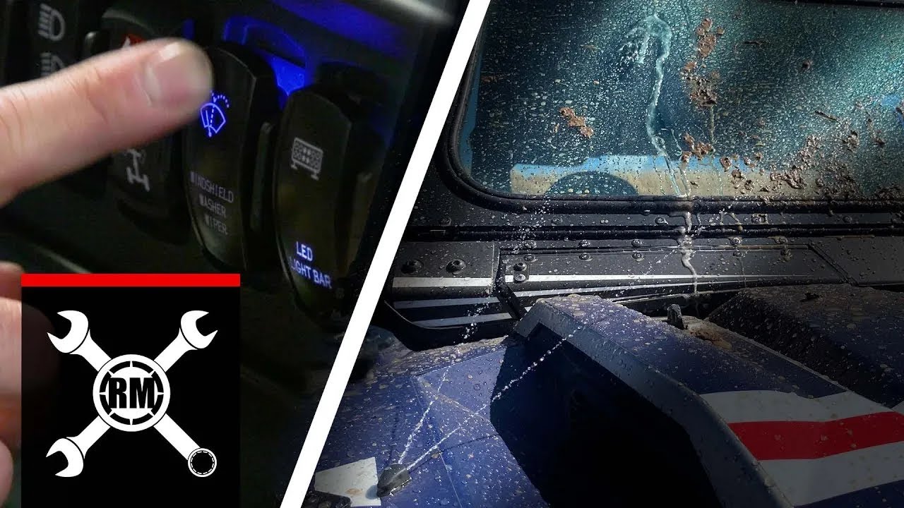 How To Install the Tusk Windshield Washer Kit on a UTV