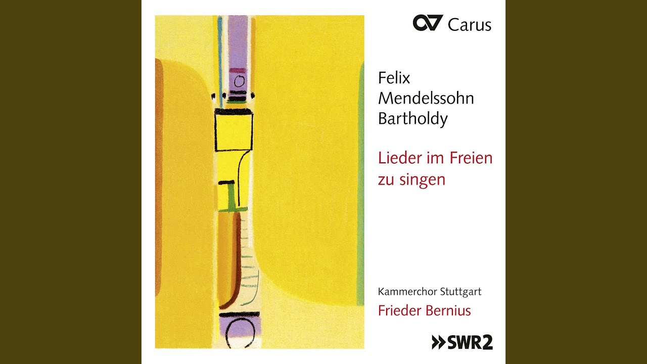 Mendelssohn: 6 Lieder, Op. 59: No. 2 Frühzeitiger Frühling, MWV F 23