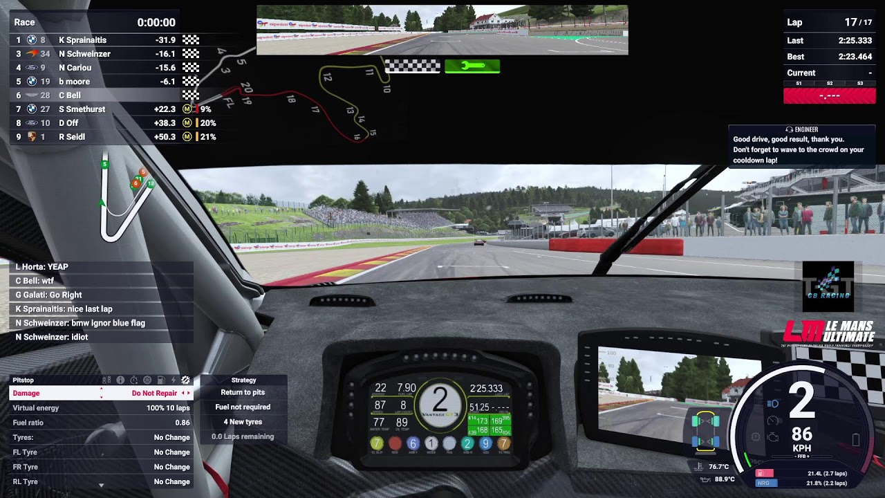 Le Mans Ultimate Live Stream - 26/12/2025