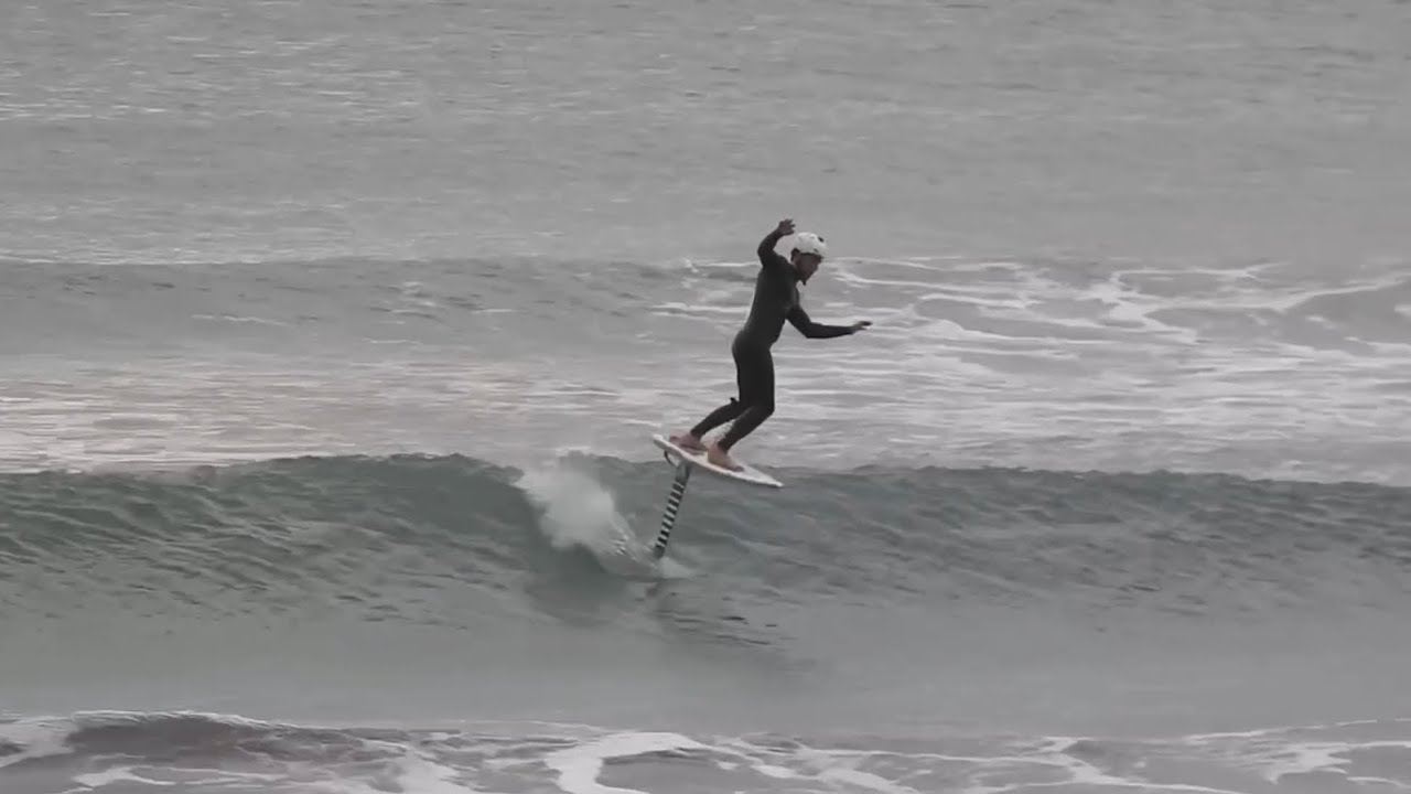 A day out Prone Foiling in Wellington