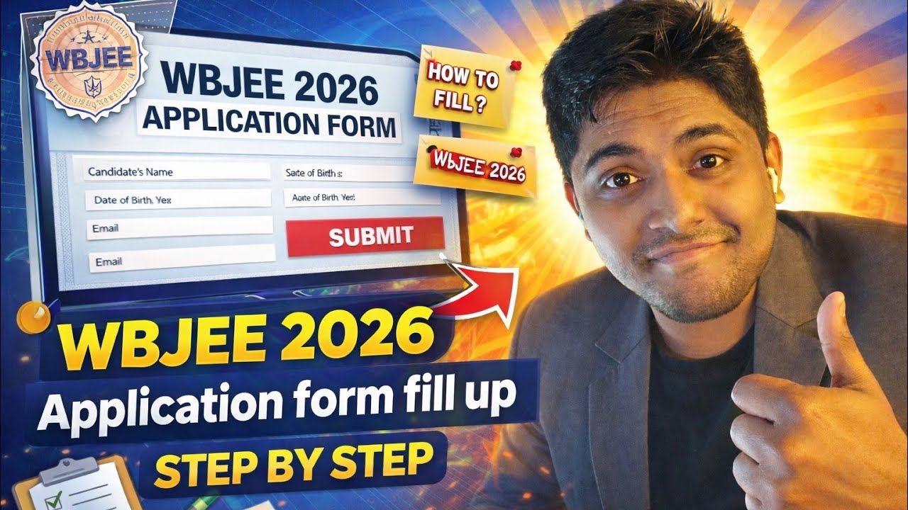WBJEE 2026 Application form fill up    step by step