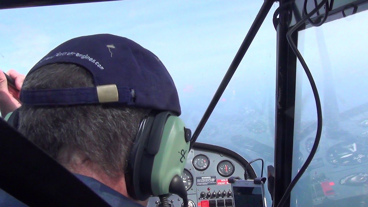 Crossing 70 miles of water in a Rans S7