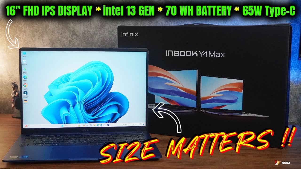 Infinix Inbook Y4 Max Laptop Review | 16