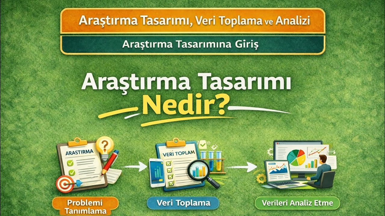 Araştırma Tasarımına Giriş | 1.1. Araştırma Tasarımı Nedir?