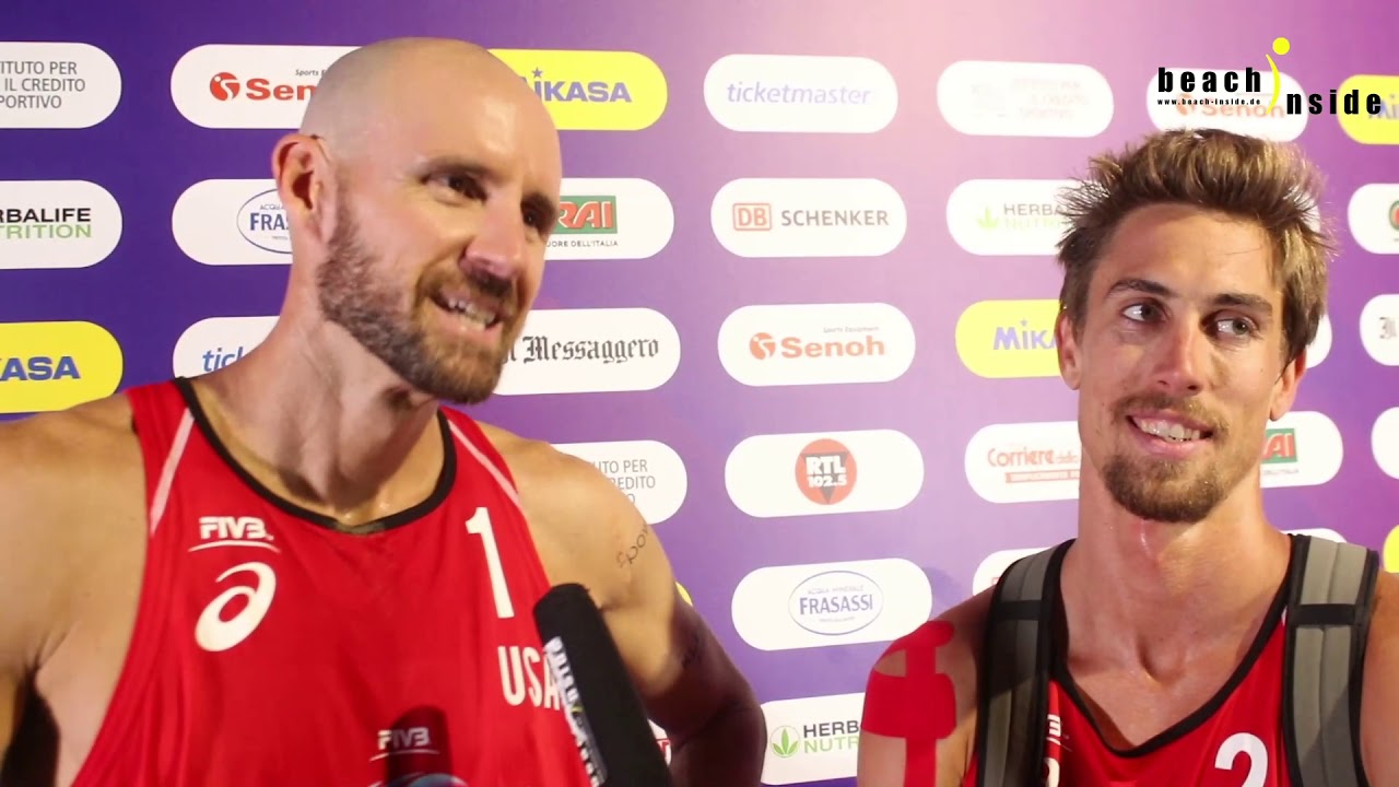 Gibb / Crabb after they placed 4th at the #Romebeachfinals