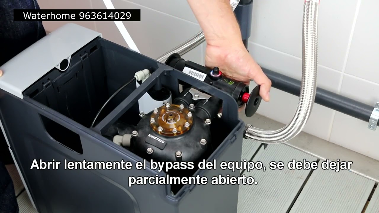 Descalcificador Kinetico Premier Compact - Puesta en Marca
