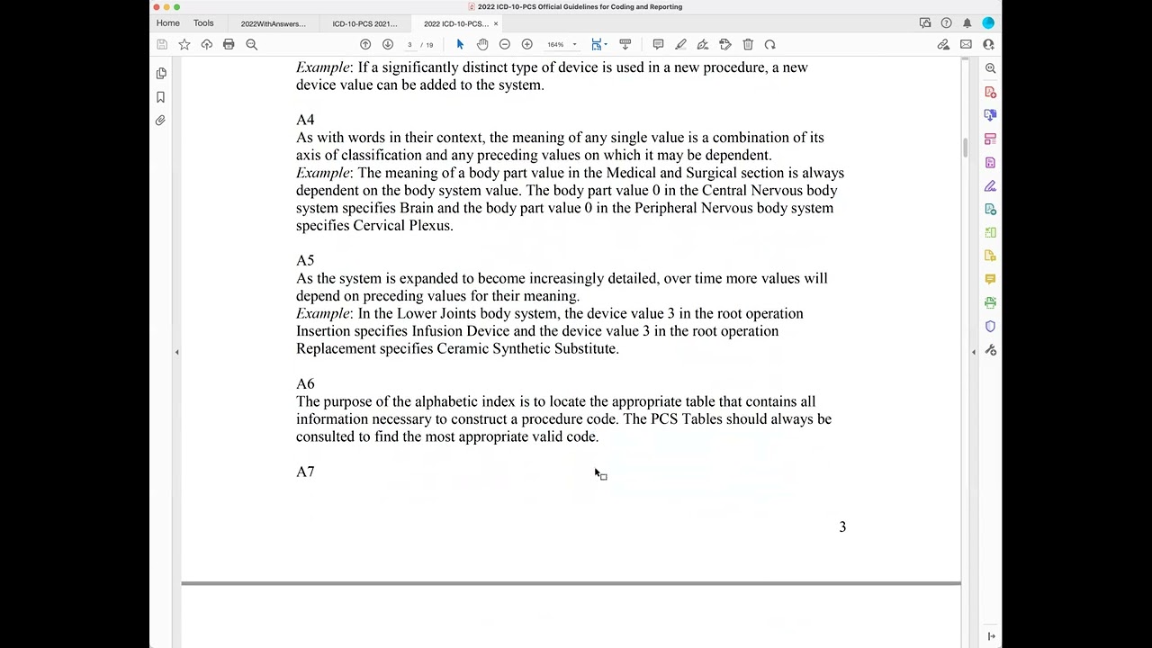 ICD-10-PCS Coding Guidelines