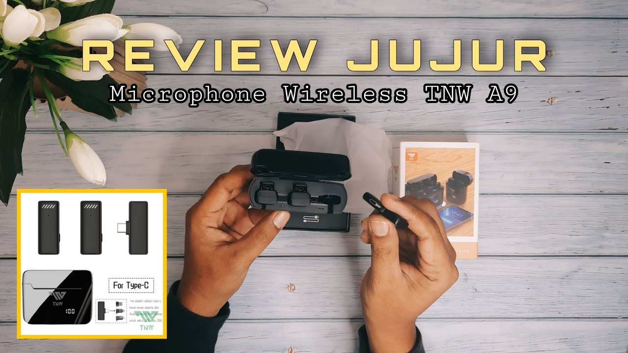 Review mic wireless murah TNW A9 | Android & IPhone | JW Story