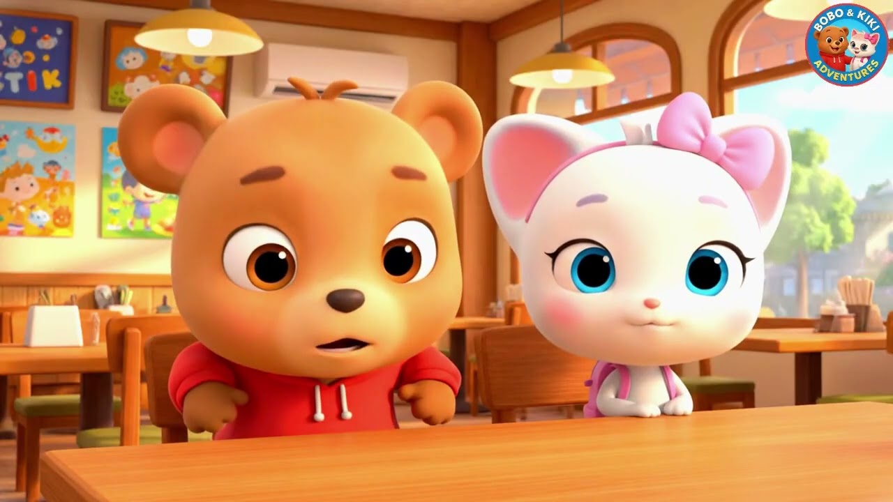 German | Bobo & Kiki’s gemütlicher Café-Tag | bobo and kiki Cozy Café Day | kids song