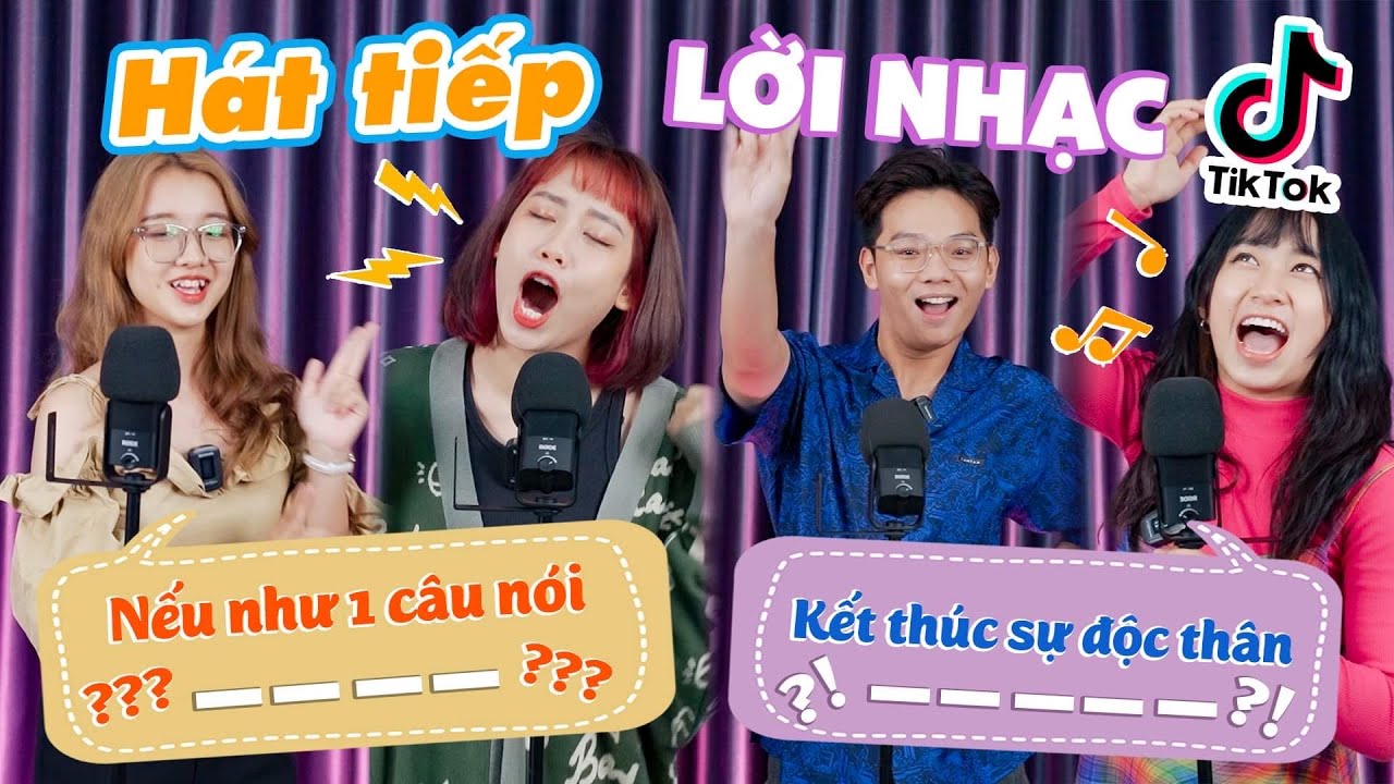 HÁT TIẾP NHẠC TIKTOK: Cũng là nhạc chúng tôi nhảy mọi khi nhưng sao nó lạ lắm....