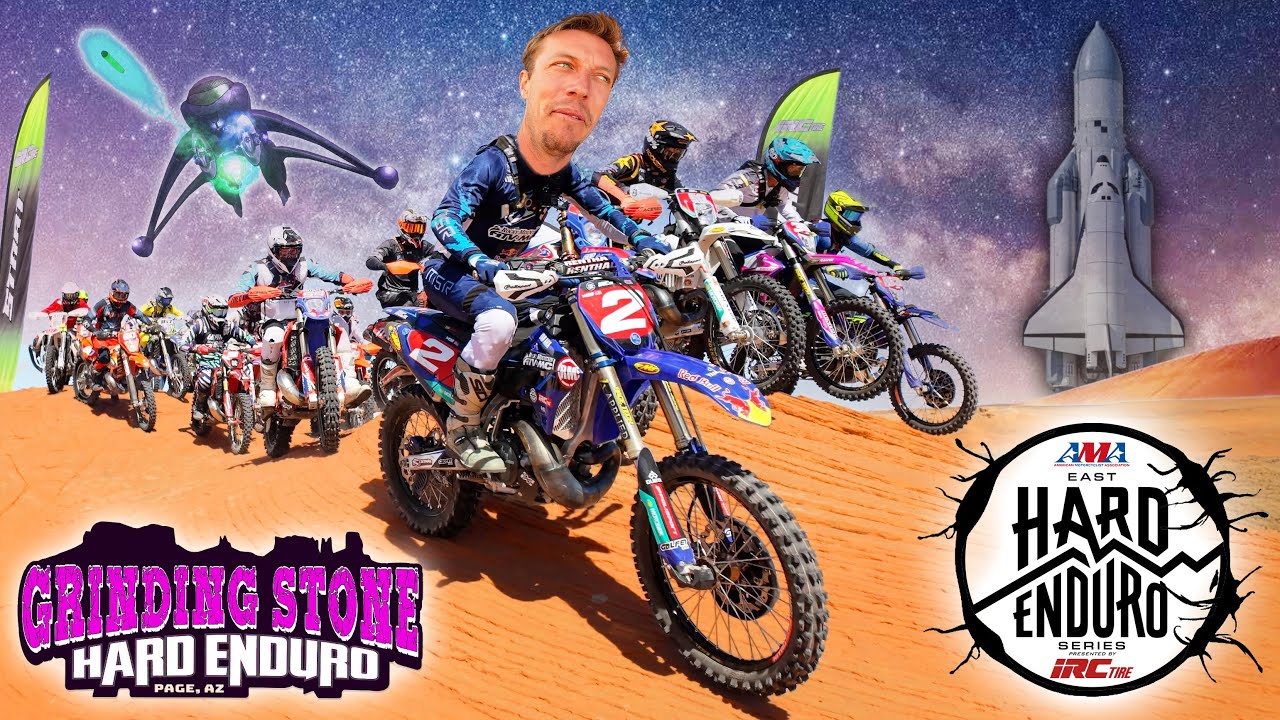 Racing Dirt Bikes on Mars.. Grinding Stone 2025 - U.S. Hard Enduro Rd. 3