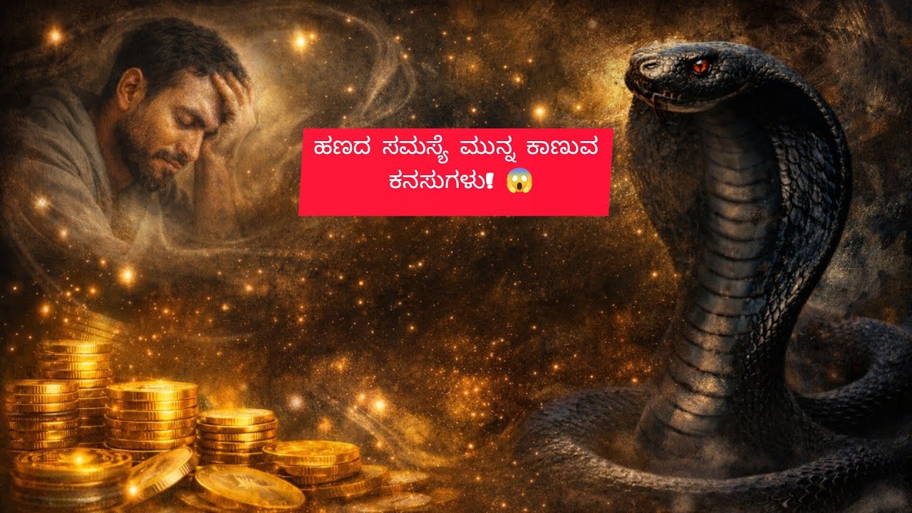 ಹಣದ ಸಮಸ್ಯೆ ಬರುವ ಮುನ್ನ ಕಾಣುವ 7 ಕನಸುಗಳು!