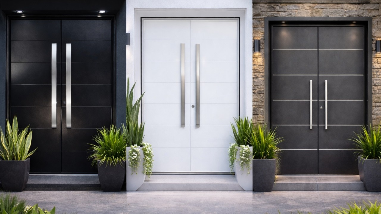 100 Diseños de Puertas Modernas para Interior y Exterior de Casas
