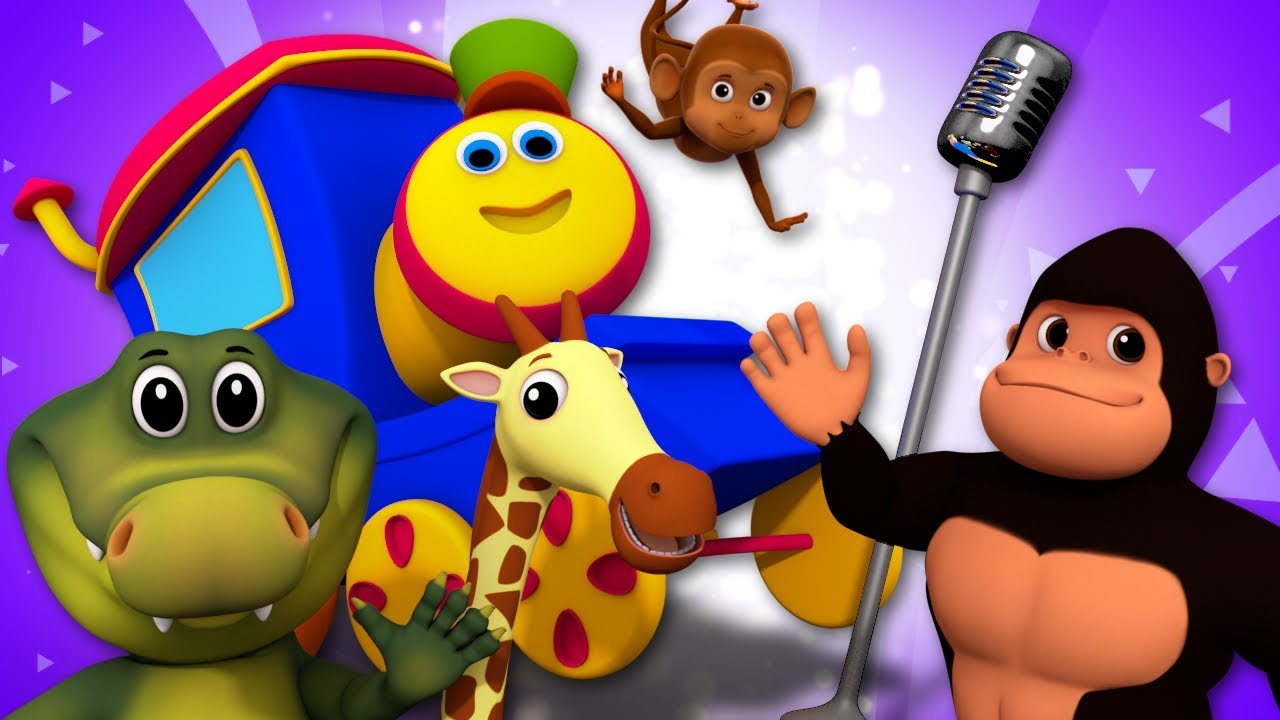 Animals Sound Song | Bob The Train Videos For Children