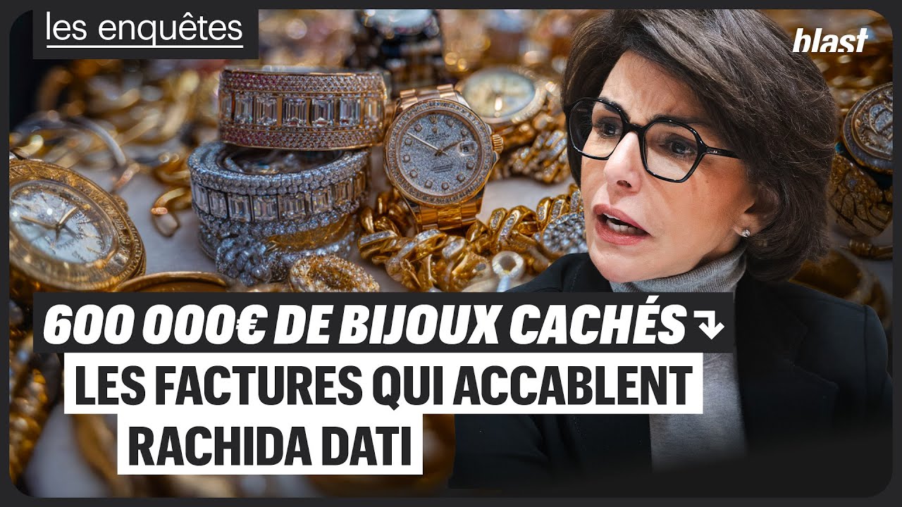 RÉVÉLATIONS BLAST - 600 000€ DE BIJOUX CACHÉS : LES FACTURES QUI ACCABLENT RACHIDA DATI