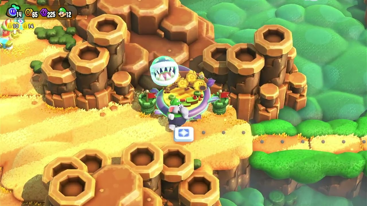 I play Super Mario Bros. Wonder