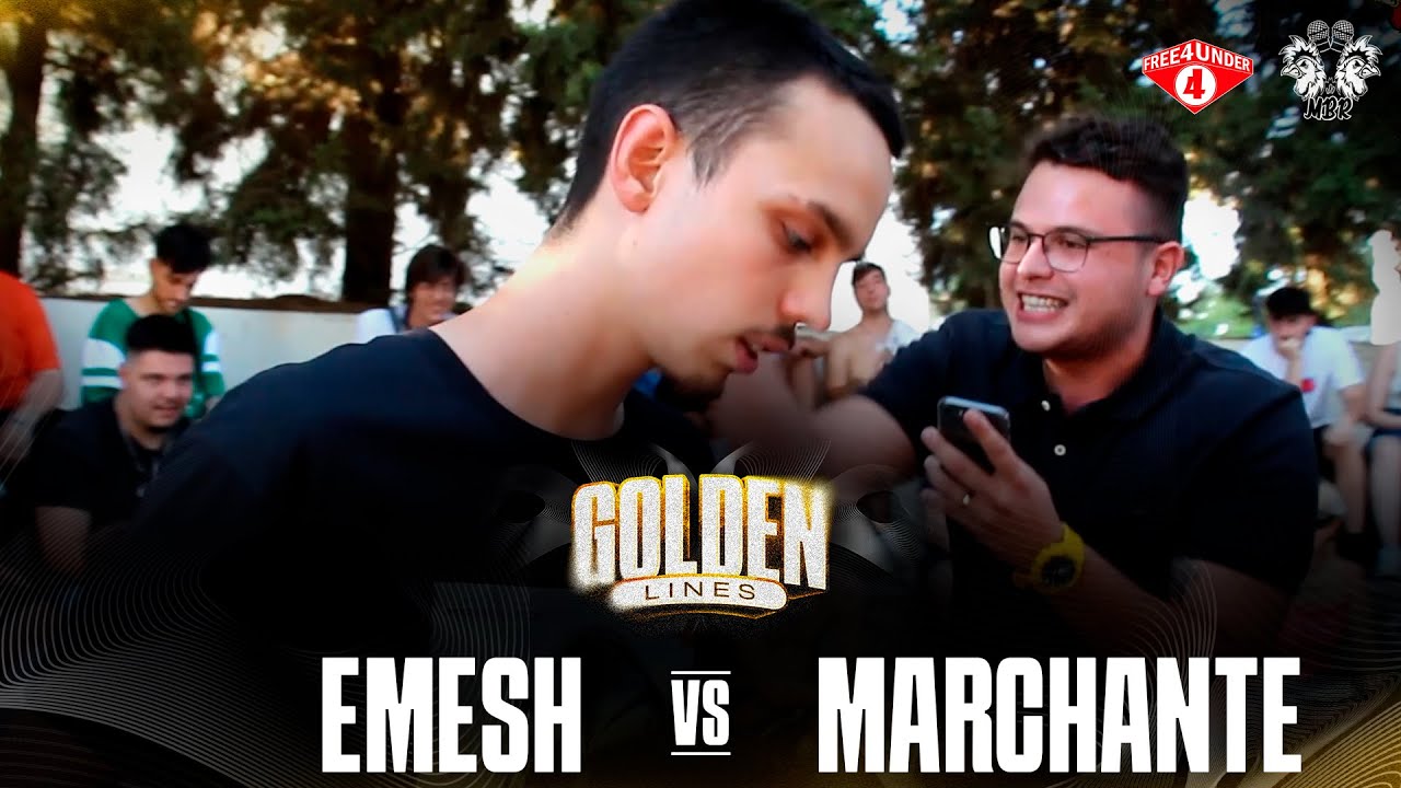 (LOCURA) EMESH VS MARCHANTE BATALLA ESCRITA GOLDEN LINES SEVILLA 2023