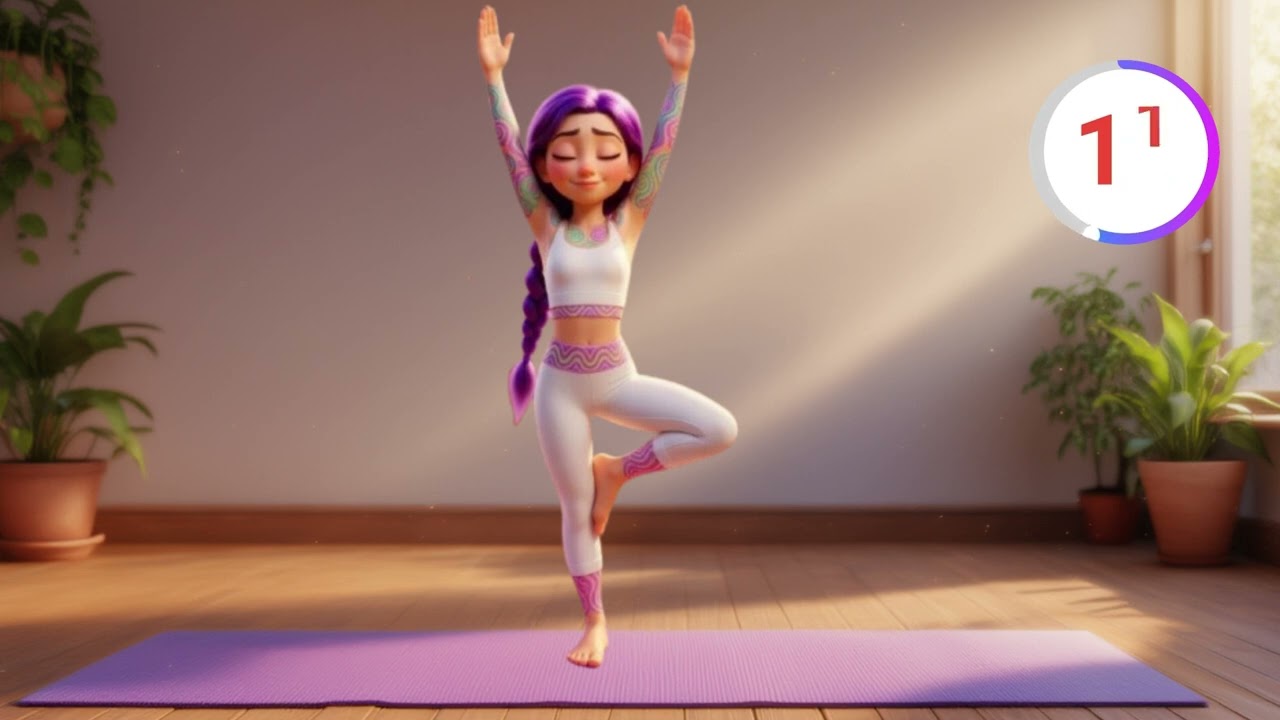 Yoga for Flexibility | Yoga for Kids | Improve Posture | Kid Yoga #yoga #youtubeshorts 