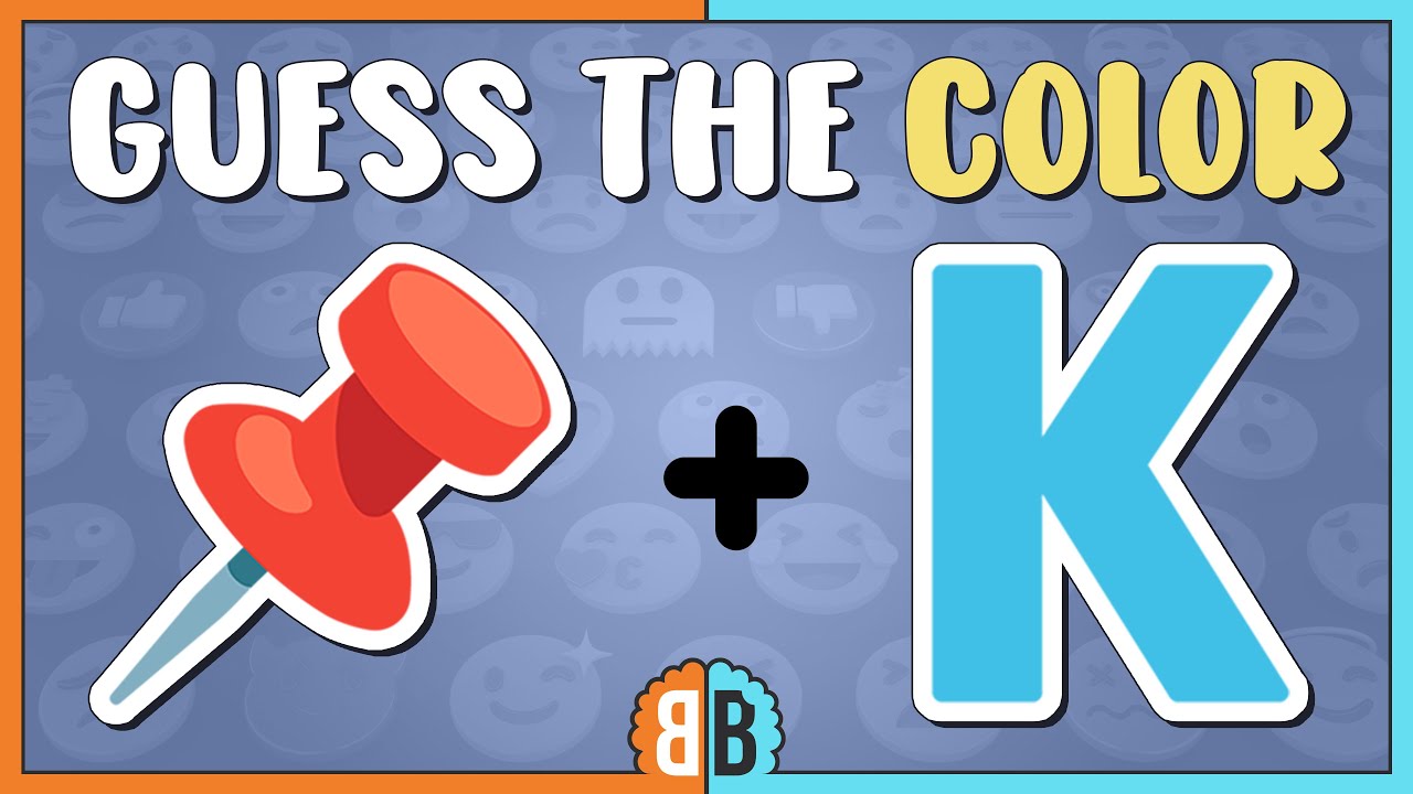 Guess The Colors | EMOJI RIDDLES