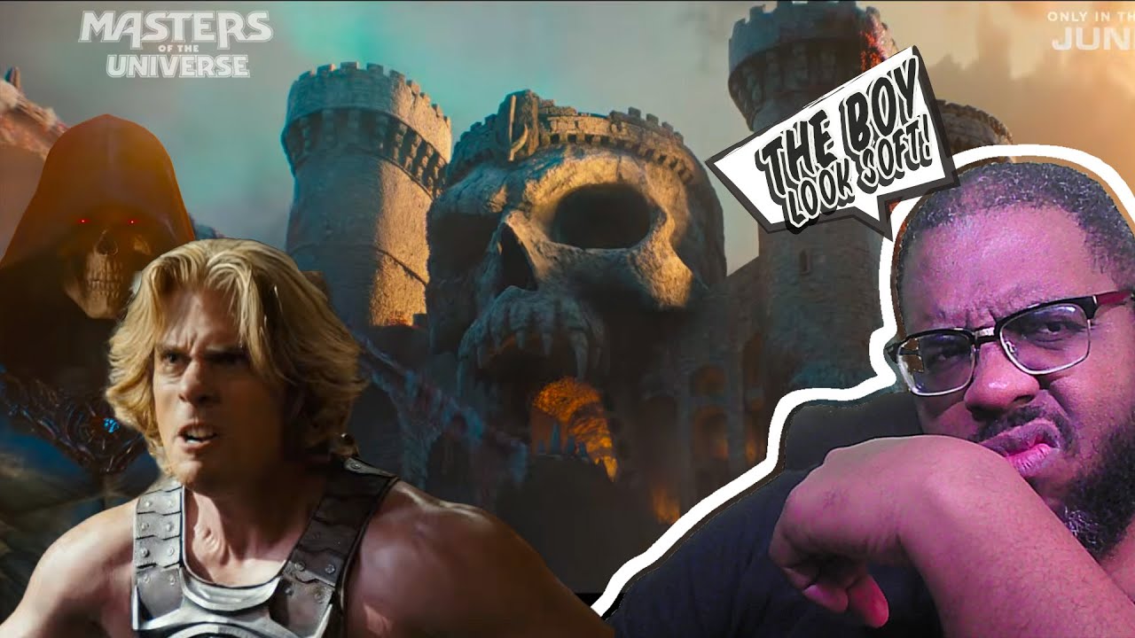 80's baby reacts to Masters of The Universe Trailer (Reaction)
