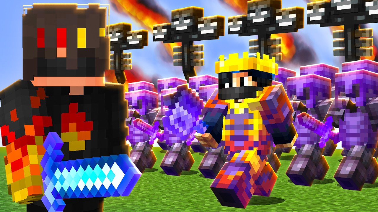 I Waged War on a Minecraft King