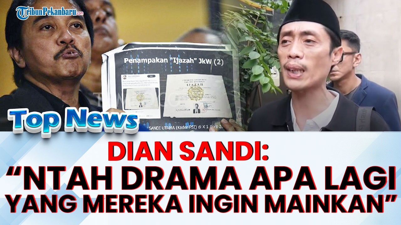 🔴 TEGASKAN TAK BERI IZIN! Dian Sandi beberkan soal Roy Suryo Cs gunakan foto ijazah Jokowi
