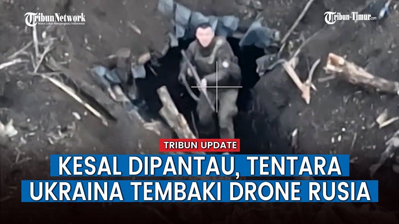 Geram Dipantau dan Merasa Terancam, Tentara Ukraina Tembak Quadrocopter Stomtroopers Rusia