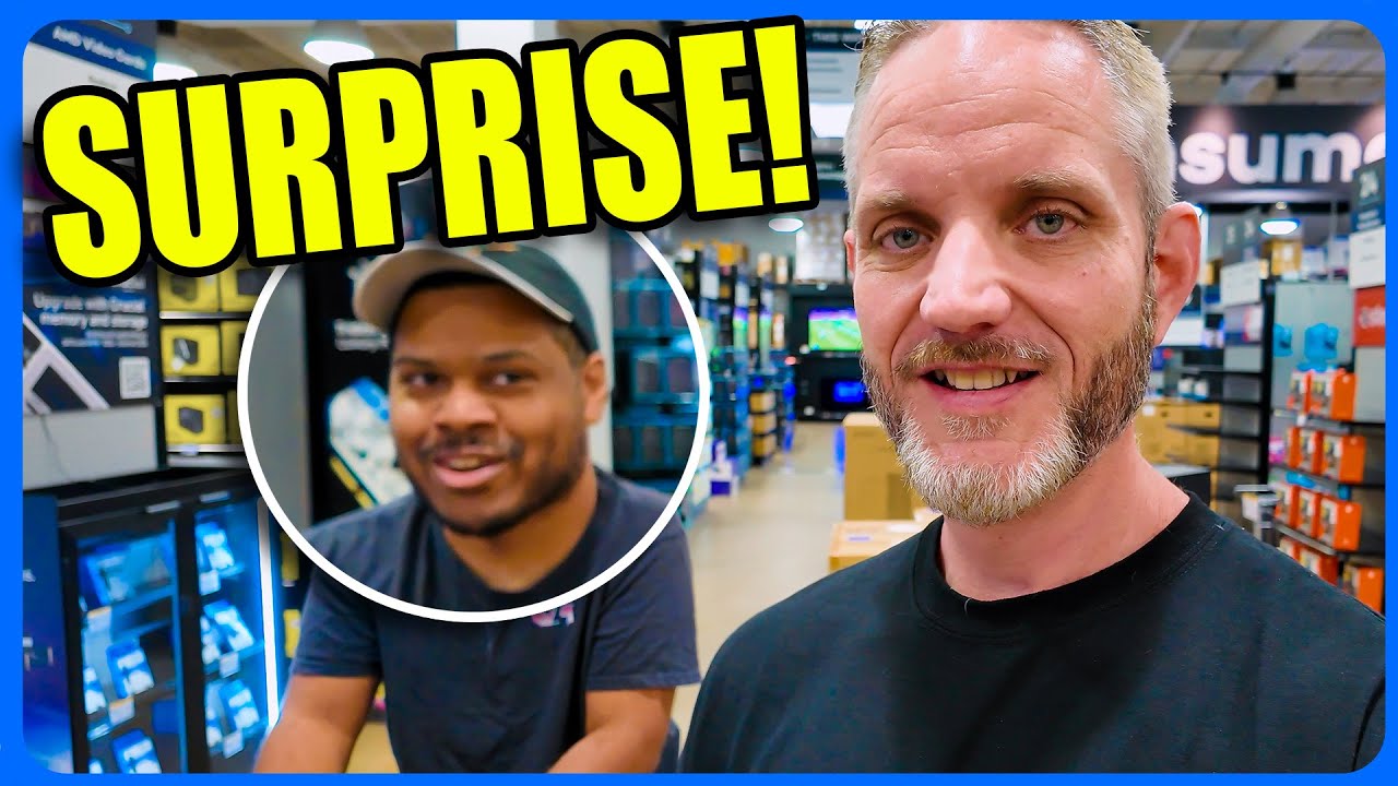 I surprised him with an upgrade! What did he choose?