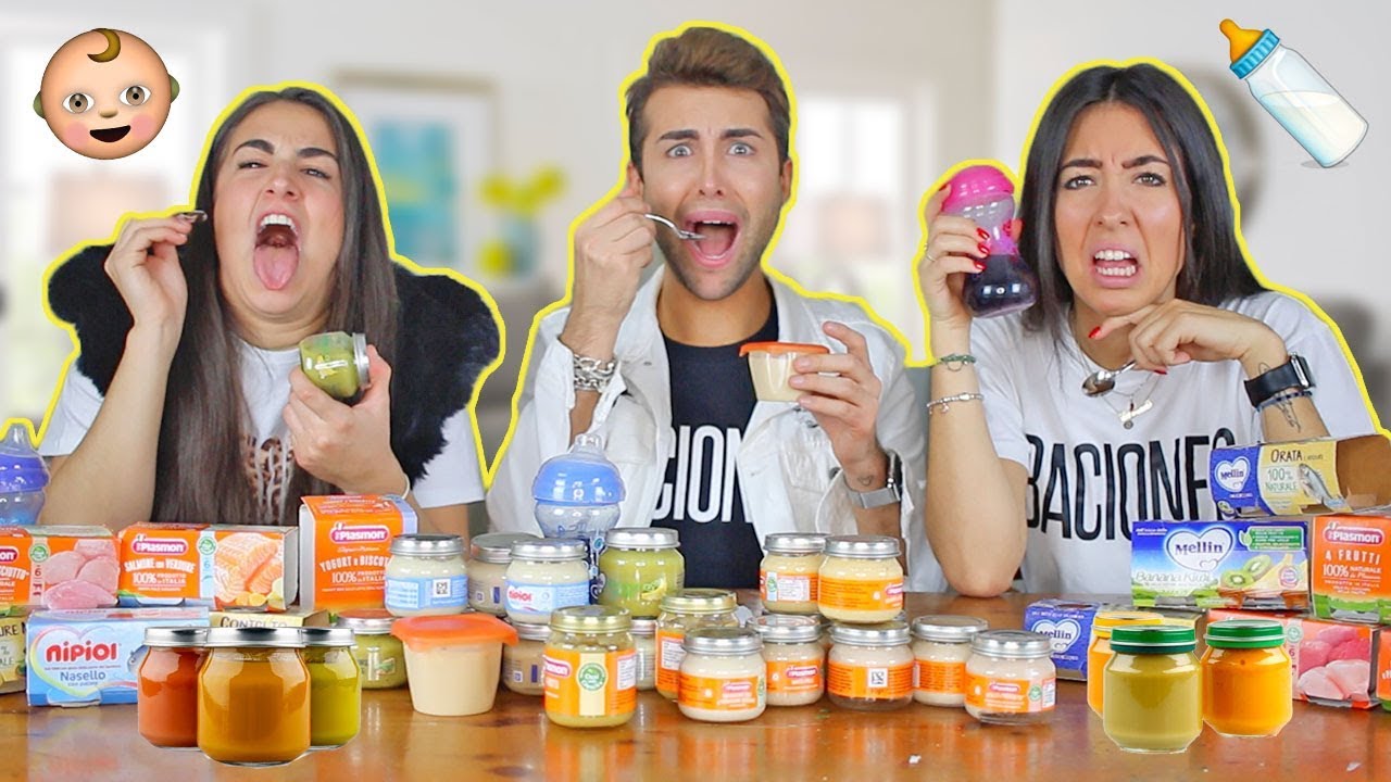 OMOGENEIZZATI CHALLENGE CON LE MIE SORELLE | GIANMARCO ZAGATO