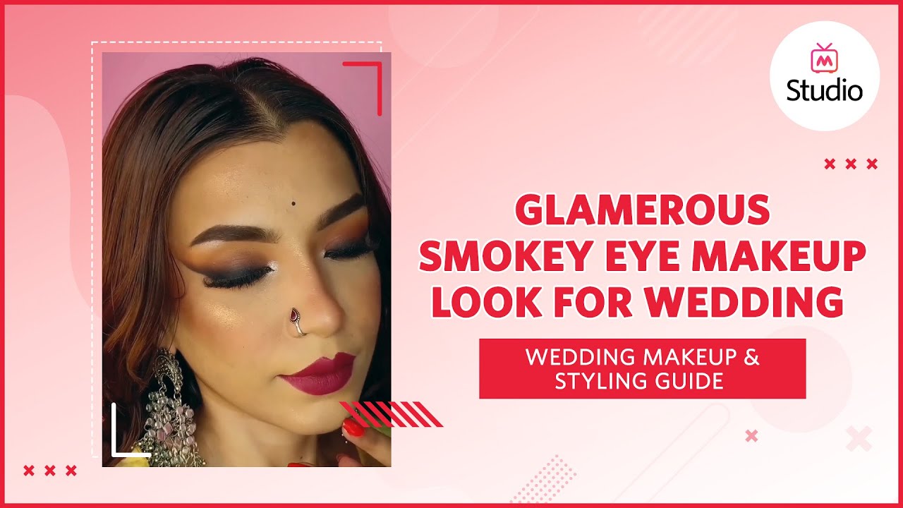 Get Glamorous Smokey Eye 👁👁 Makeup Look For Wedding - Myntra Studio