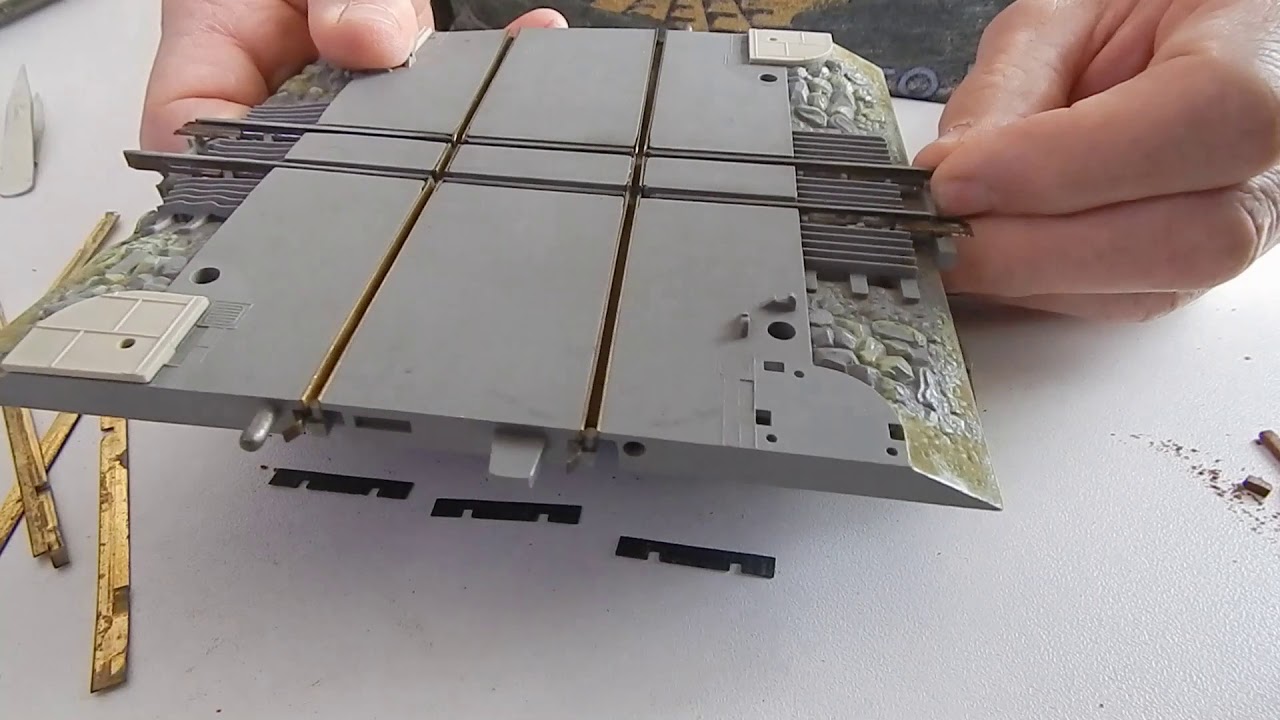 minic motorway track refurbishment part 2  level crossing