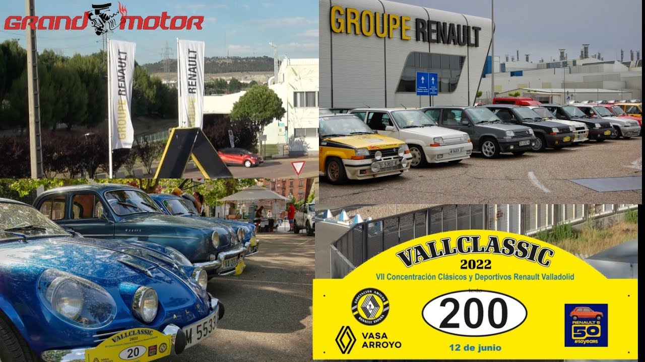 VII Edición VallClassic 2022 | Concentración Clásicos y Deportivos Renault | Video oficial |