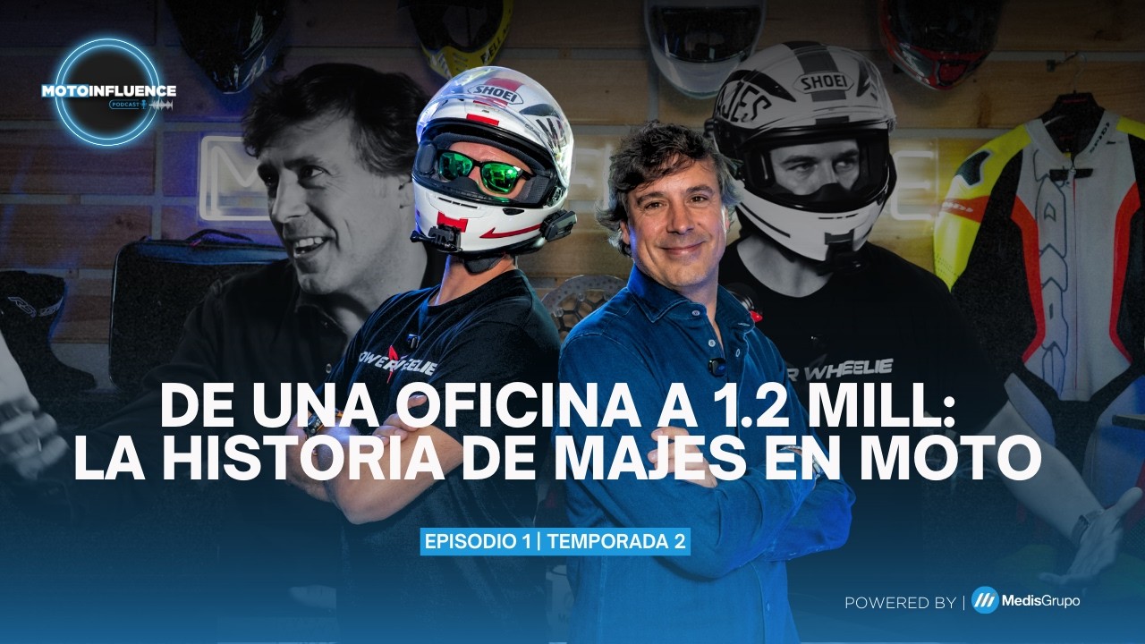 De una oficina a 1.2 mill: la historia de Majes en Moto | MOTOINFLUENCE PODCAST