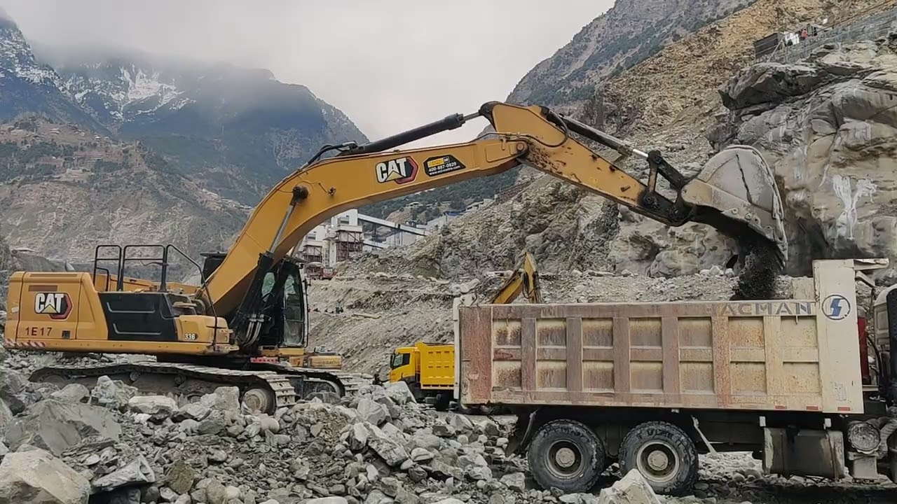 #На рабочем месте ЭксвеАртер #Caterpillar #Mining Active Moment Loading Wheel#automobile #earth move