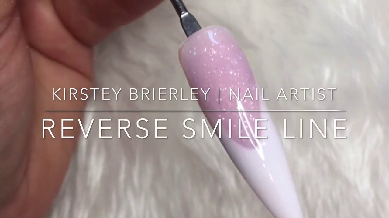 Classic French Acrylic Nail | Reverse Smile Line
