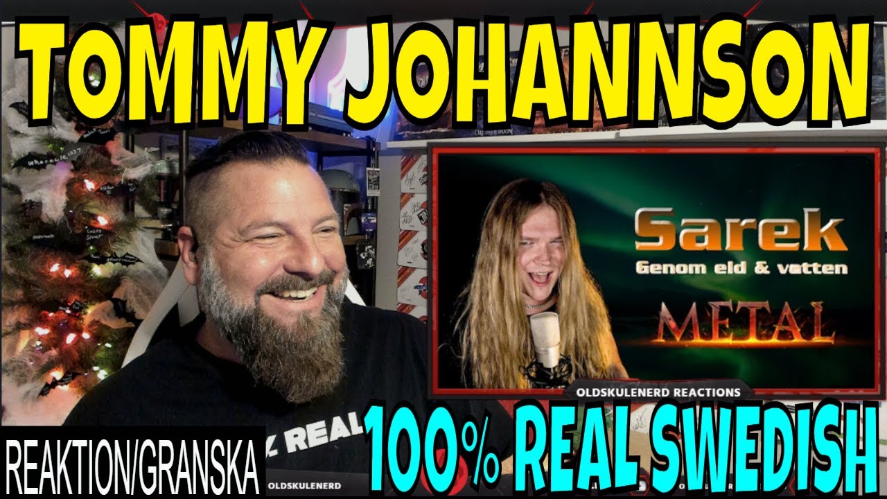 TOMMY JOHANSSON- GENOM ELD OCH VATTEN (Sarek) - Metal Cover | REACTION