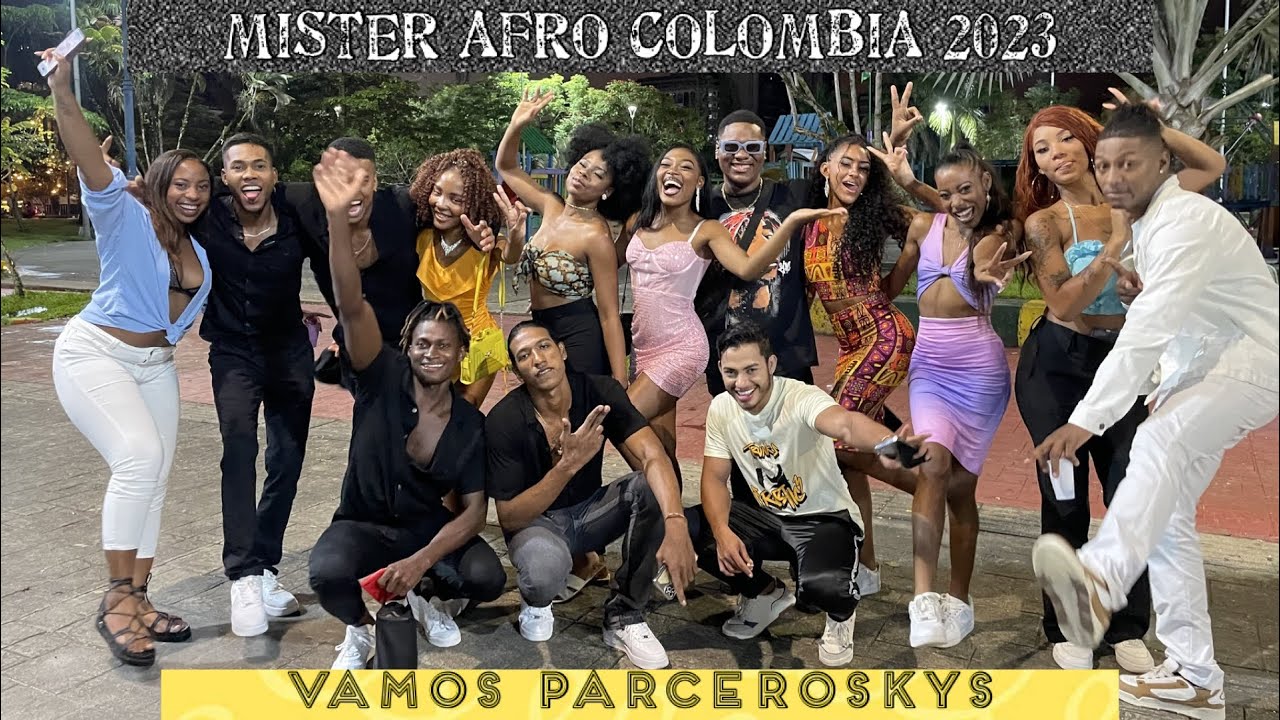 Afrocolombianidad en Medellin, Colombia. Identidad.  Mister Afro 2023 -2024 🇨🇴