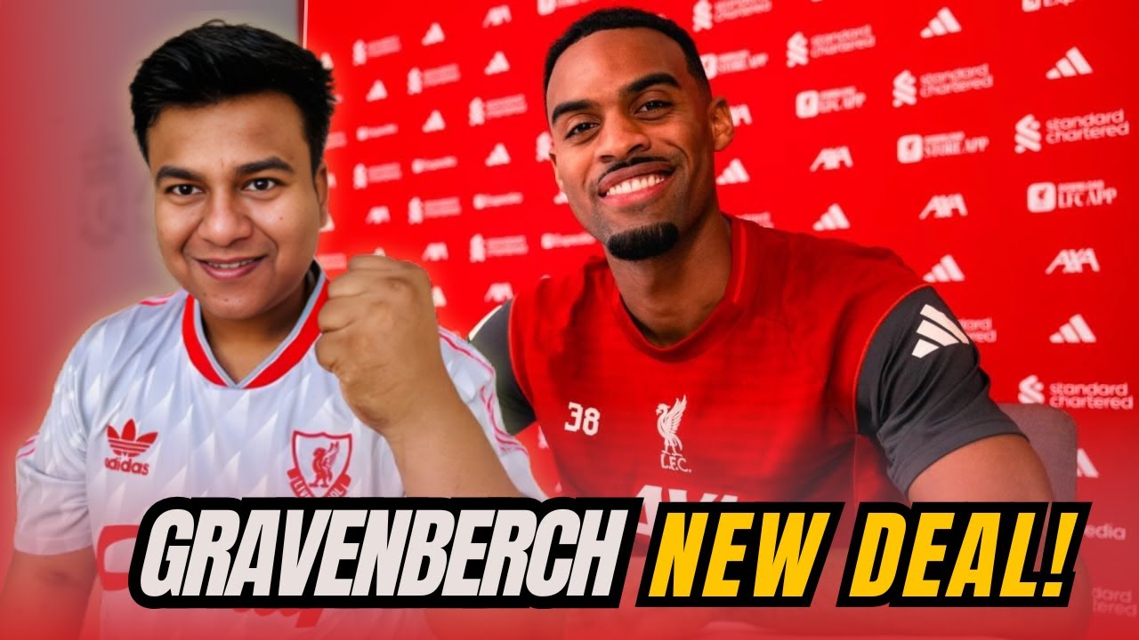 Ryan Gravenberch Signs NEW Liverpool Deal Until 2032!