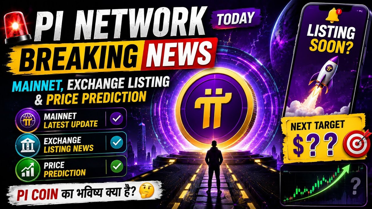 🚨 Pi Network Breaking News Today | Mainnet, Exchange Listing & Price Prediction 