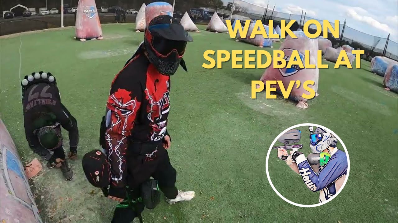 Sunday Speedball at Pevs | Walk On Paintball | Custom Layout 2025
