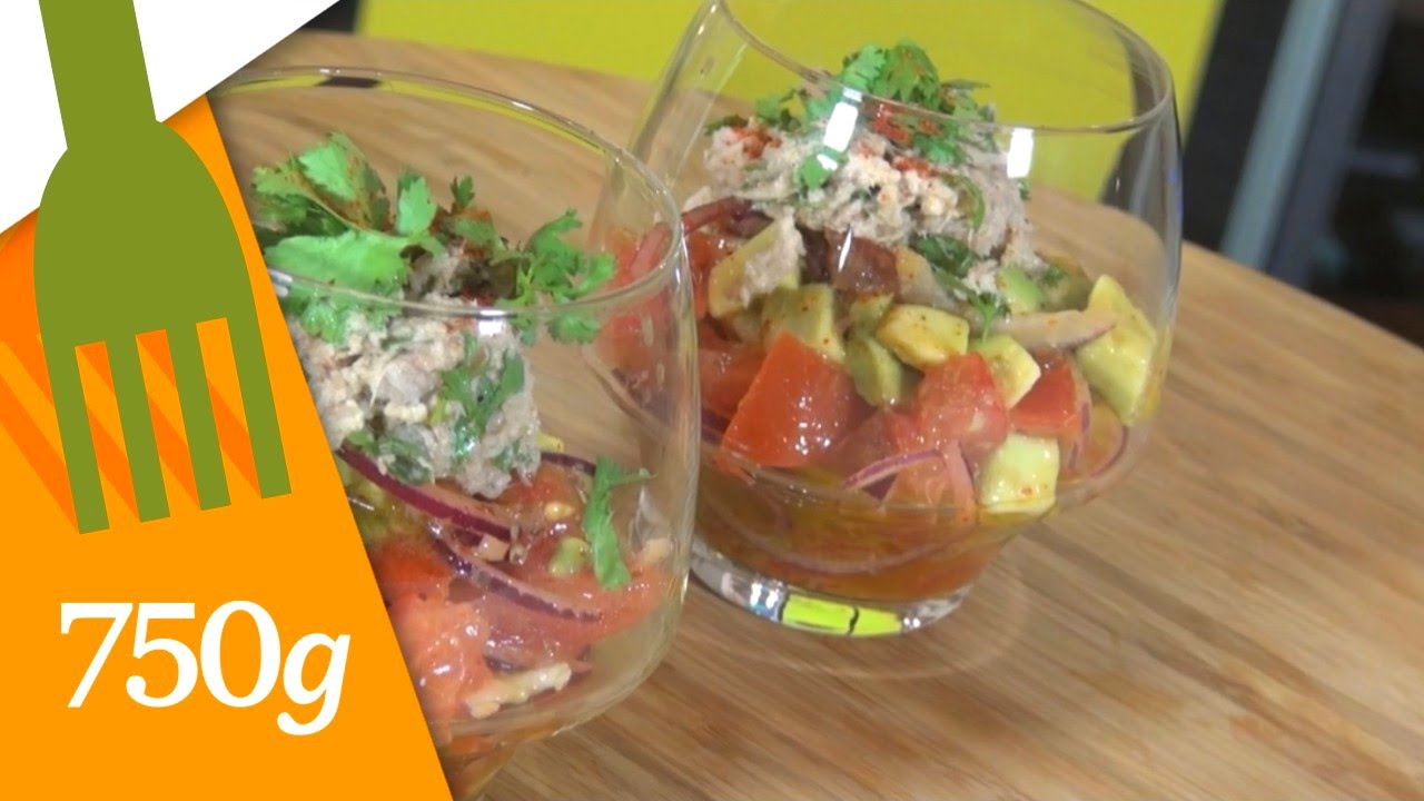 Recette de Verrines de thon - 750g