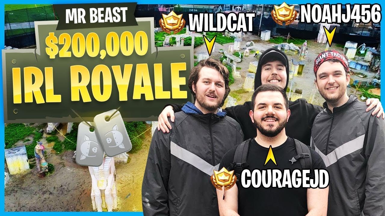 Я играл в страйкбольной королевской битве на YouTube от MrBeast с призовым фондом 200&nbsp;000 долларов!