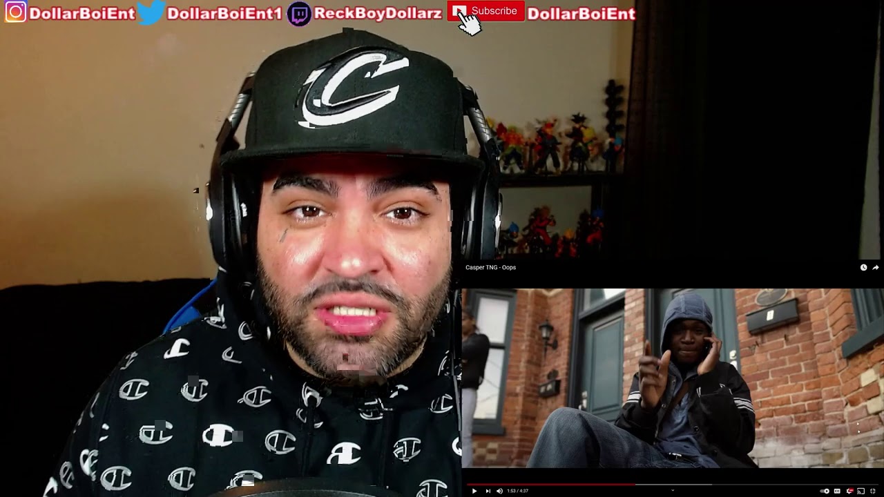 Casper TNG - Oops (Official Music Video) New York Reaction [DollarBoiEnt]