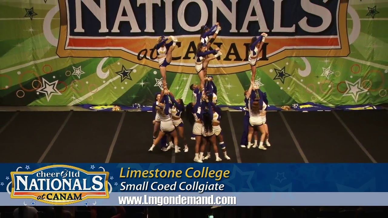 Limestone College Cheerleading 2016
