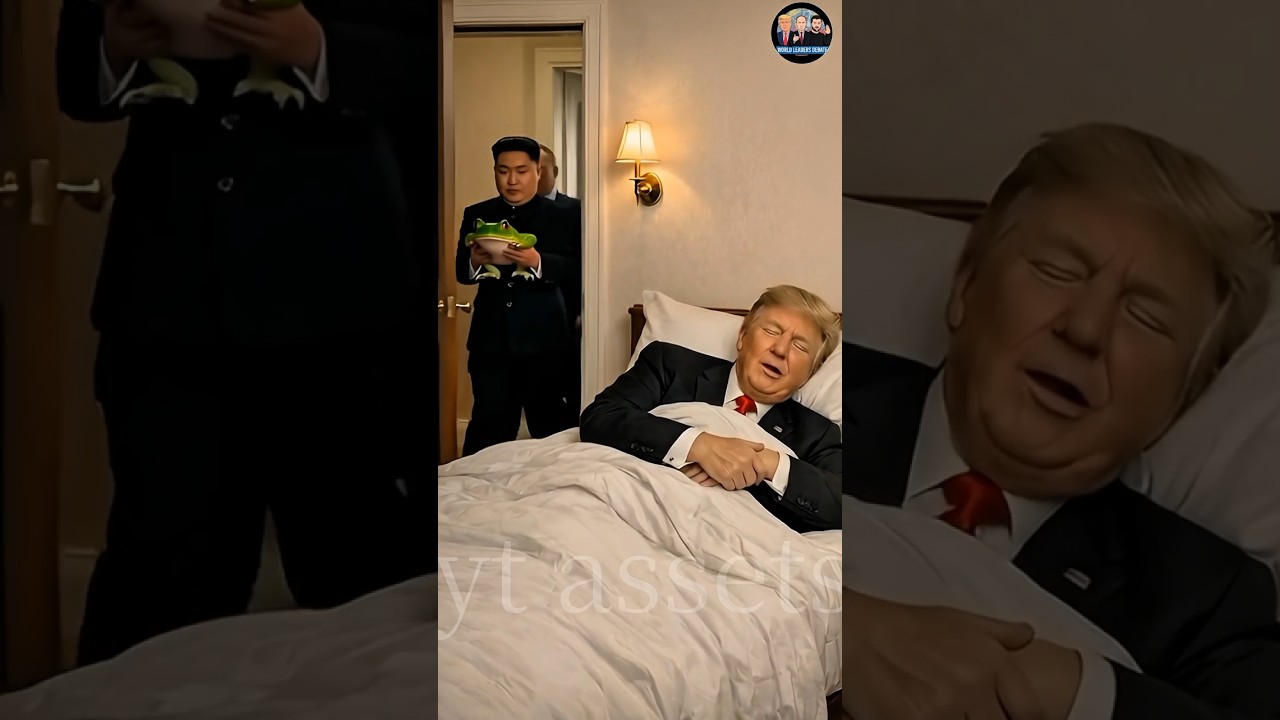 When Putin & Kim Jong-un Send Trump a &ldquo;Special&rdquo; Gift 😅🎁 #funny #trump