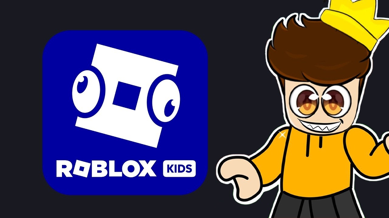 I LOGGED INTO ROBLOX KIDS ACCOUNT!!