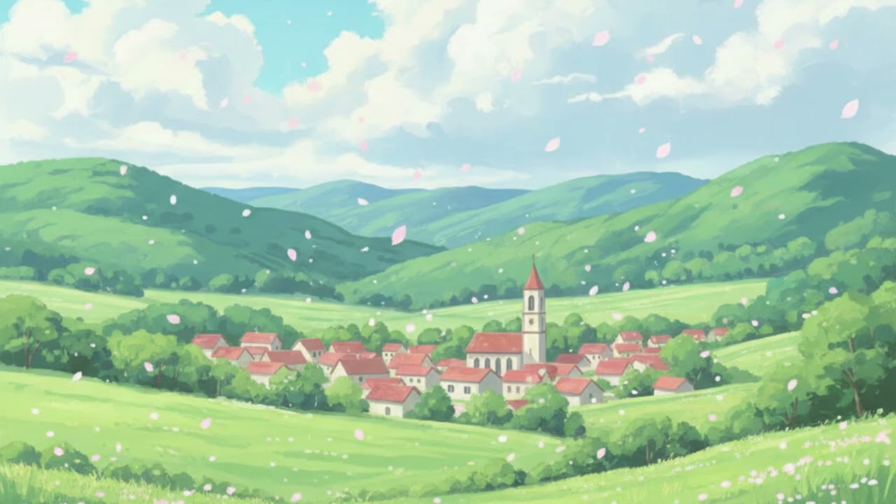 Spring Countryside Ambient Sound | Countryside Sound for Sleep, Relax and Study